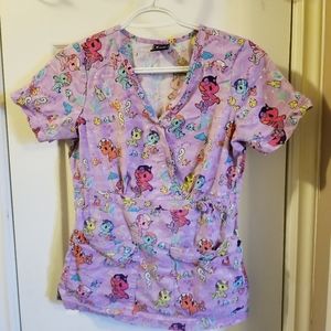 Scrub top tokidoki by koi
